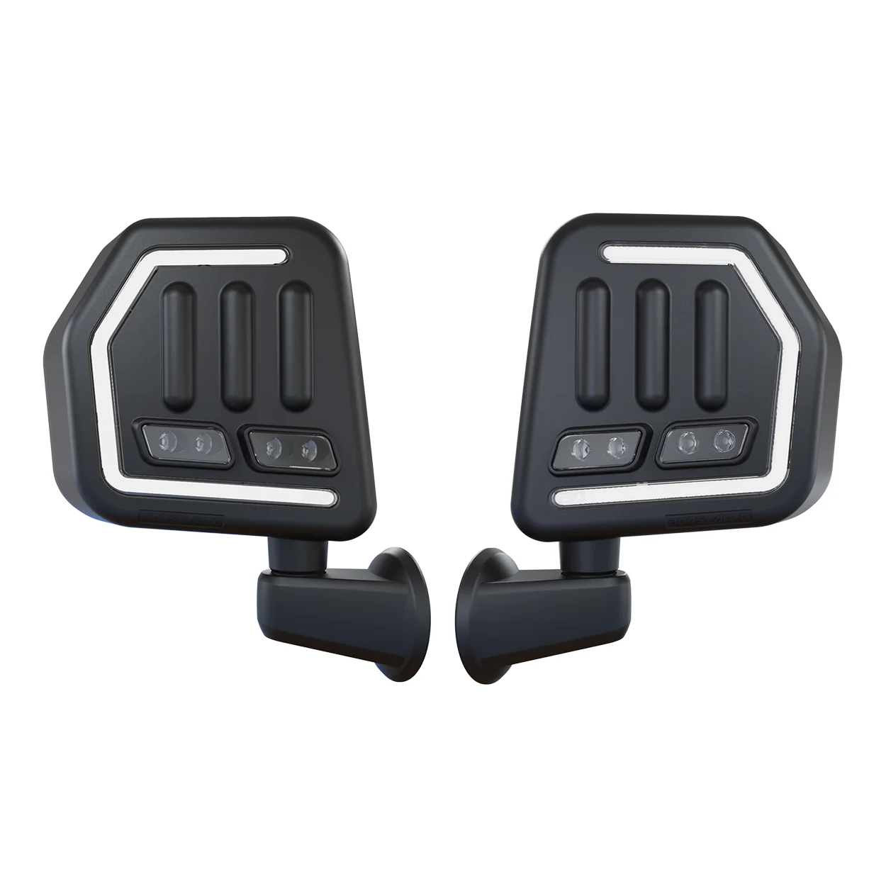 Jeep Wrangler JK/JKU Trail Mirrors (2011-2018) - J. C. Star Autoworks, Inc.
