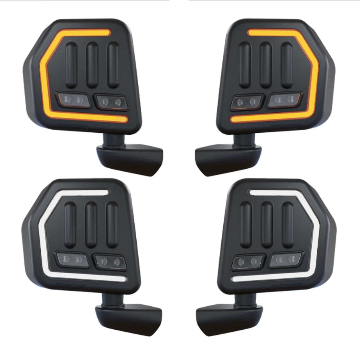 Jeep Wrangler JL/JLU Trail Mirrors (2018-2026) - J. C. Star Autoworks, Inc.