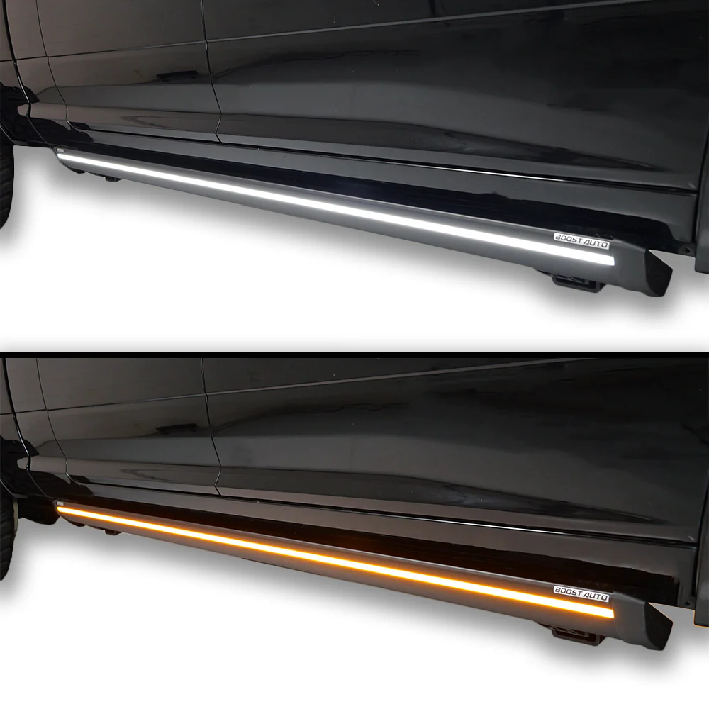 Lumastep M2 Powered Light Up Running Boards | 2009-2018 Dodge Ram 1500 - J. C. Star Autoworks, Inc.