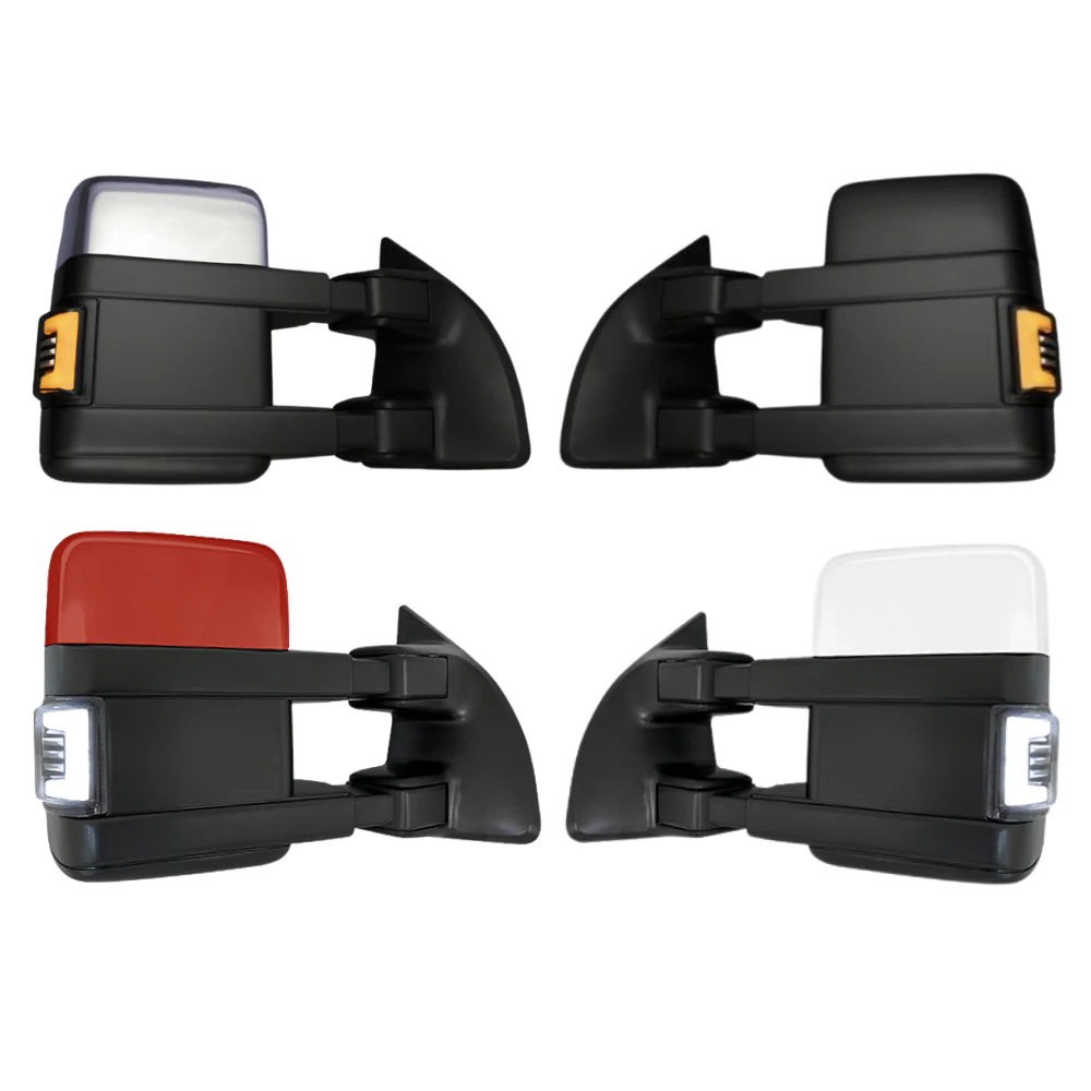 Ford F250/F350/F450/F550 Superduty (1999-2001) Tow Mirrors - 2008 Style - J. C. Star Autoworks, Inc.