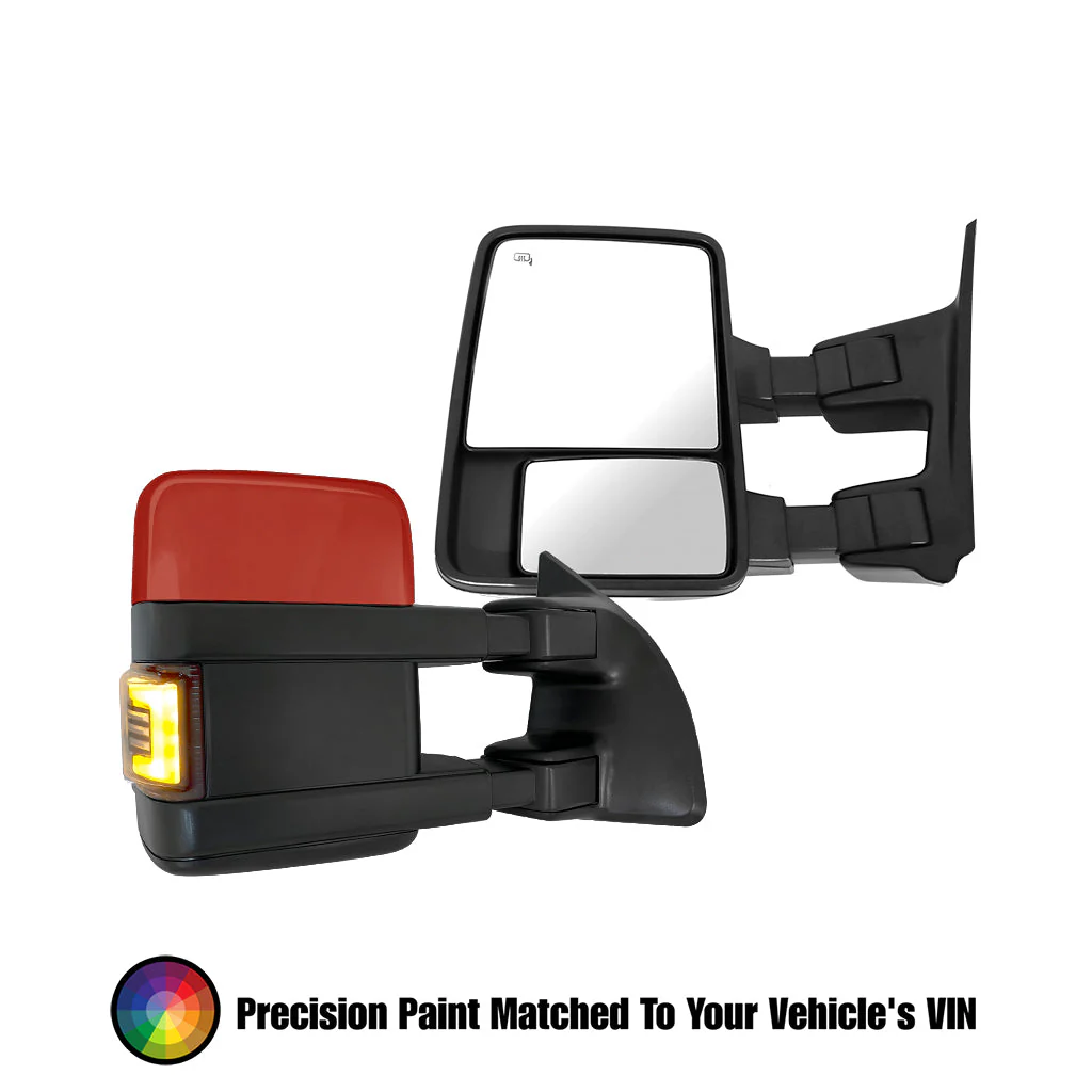Ford F150 (2007-2014) Tow Mirrors - 2008 Style - J. C. Star Autoworks, Inc.