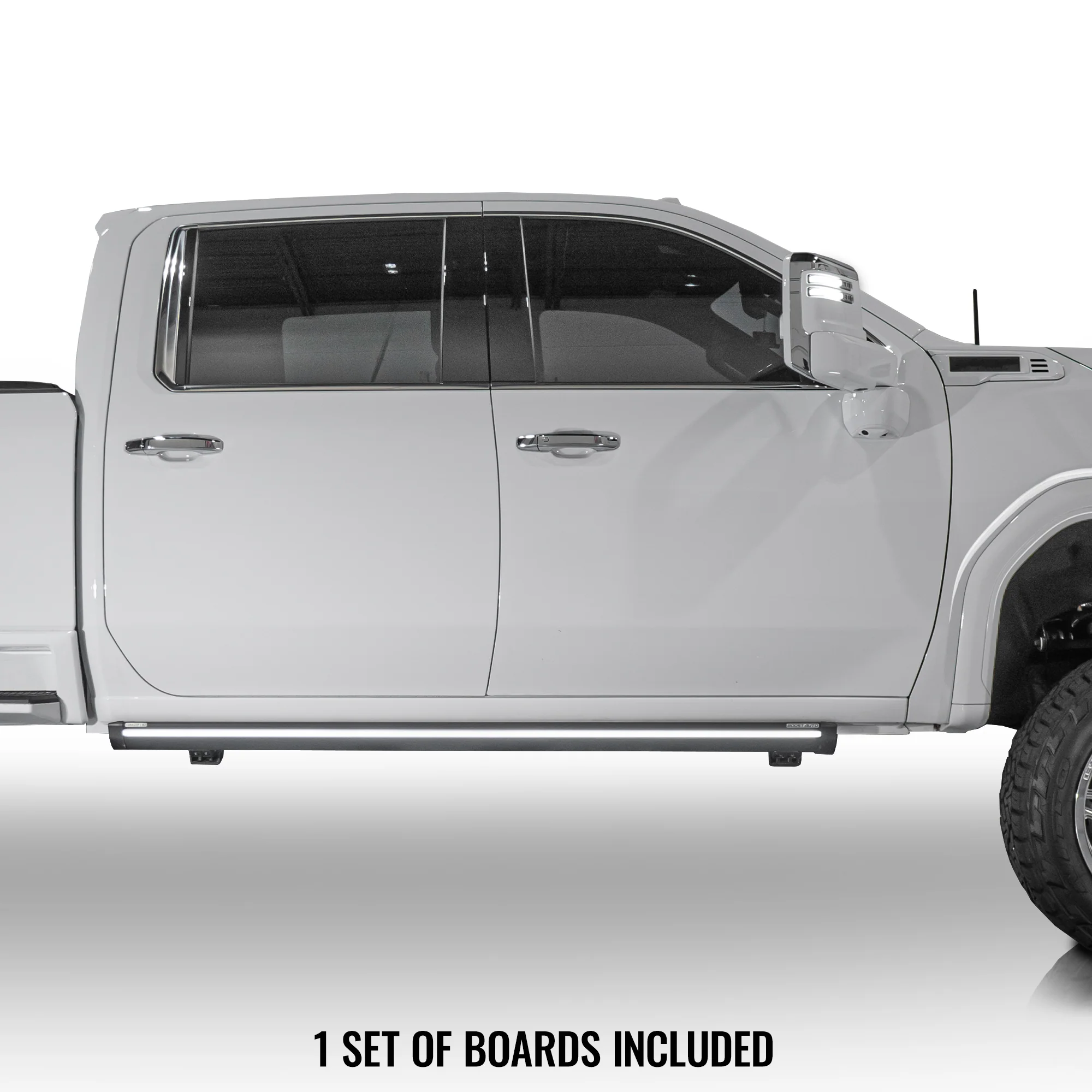 Lumastep M2 Powered Light Up Running Boards | 2019-2026 Chevy Silverado & GMC Sierra 1500 - J. C. Star Autoworks, Inc.