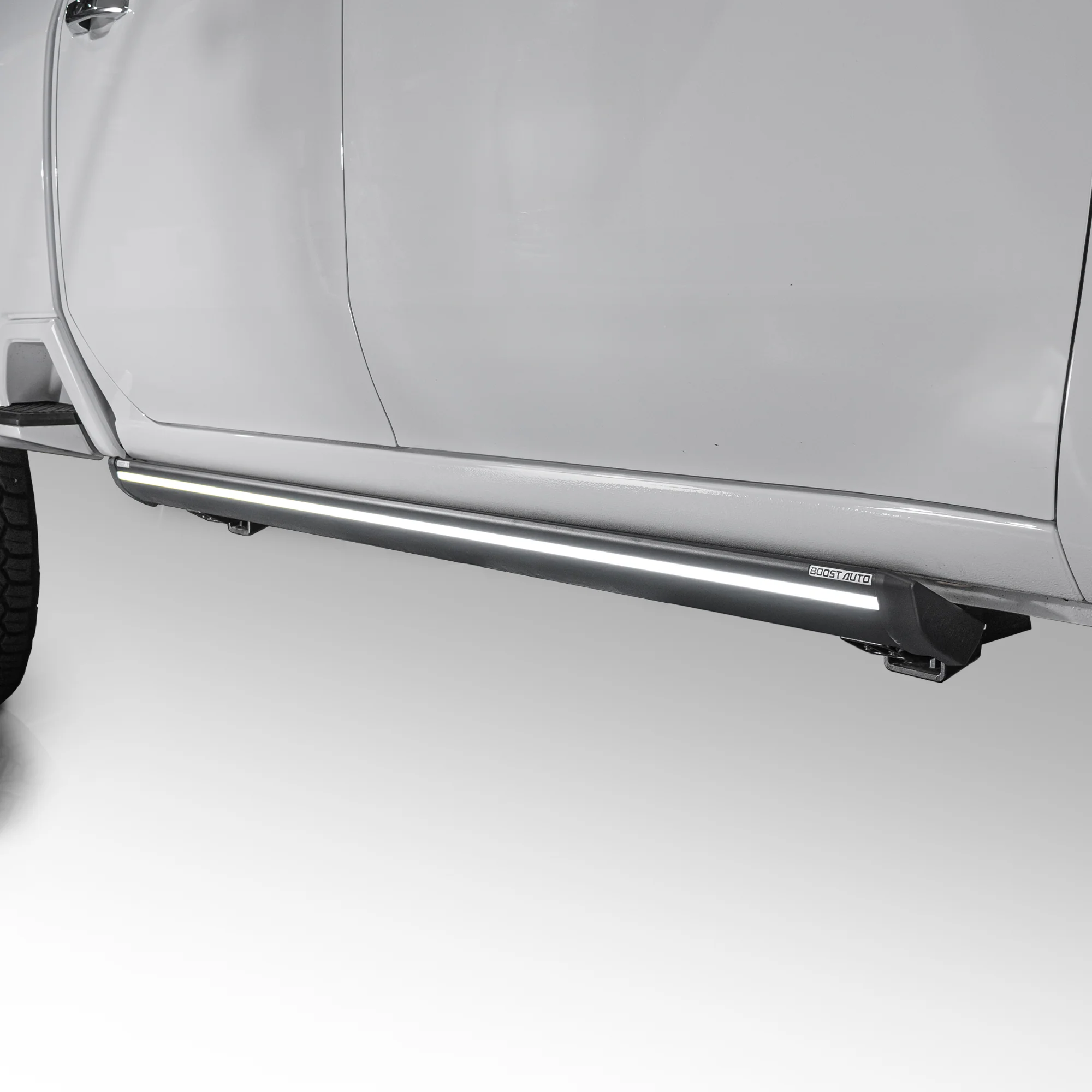 Lumastep M2 Powered Light Up Running Boards | 2019-2026 Chevy Silverado & GMC Sierra 1500 - J. C. Star Autoworks, Inc.