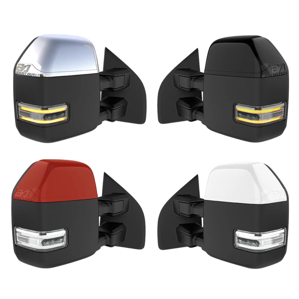 Ford F150 (2015-2020) New Style Tow Mirrors - J. C. Star Autoworks, Inc.