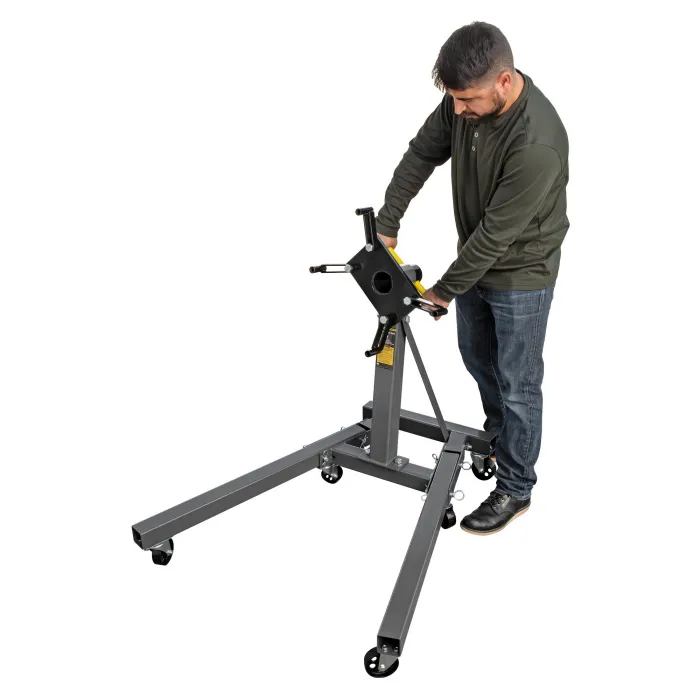 Ranger RES-1TF 1-Ton Folding Engine Stand - J. C. Star Autoworks, Inc.