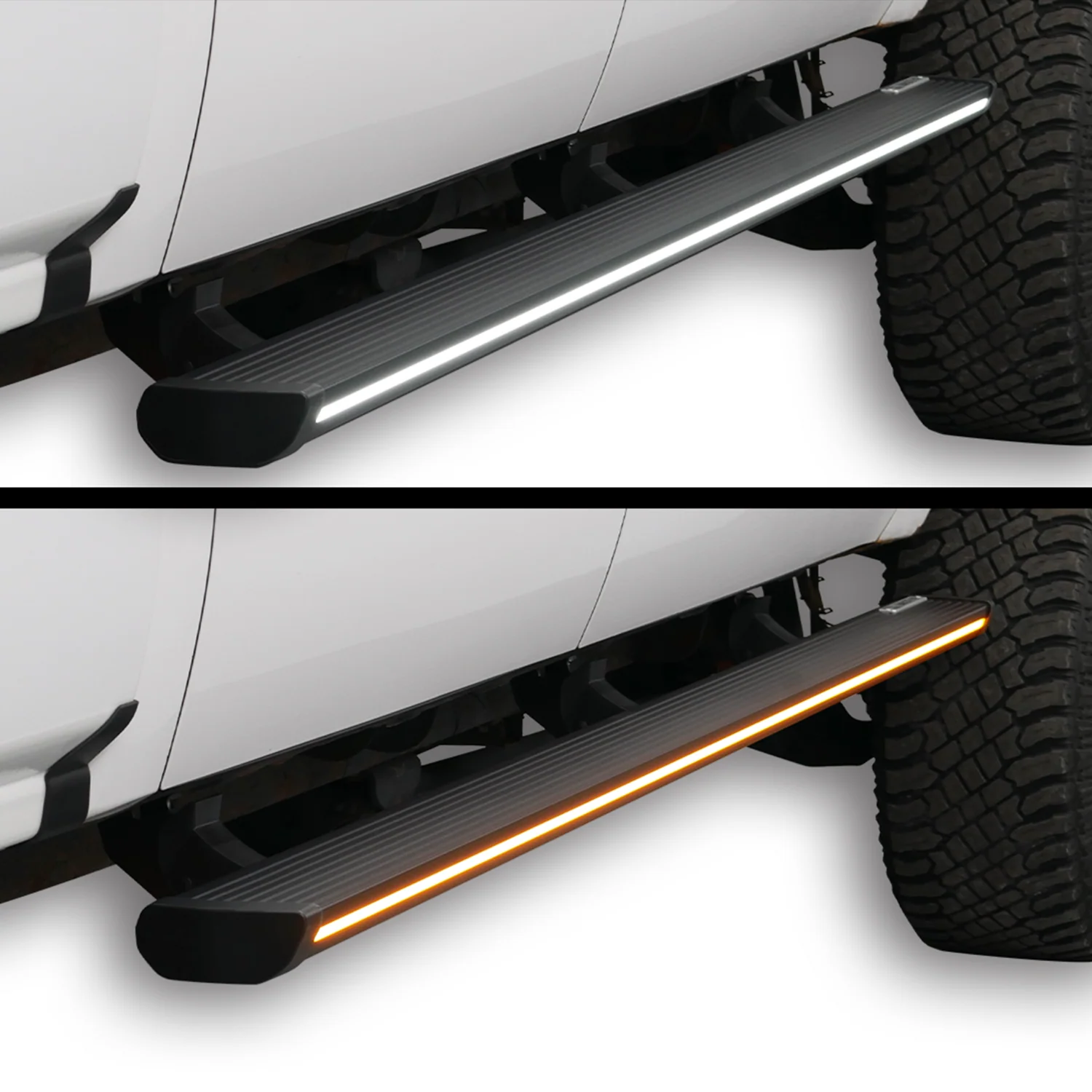 Lumastep M1 Light Up Running Boards | 2007.5-2014 Chevy Silverado & GMC Sierra - J. C. Star Autoworks, Inc.