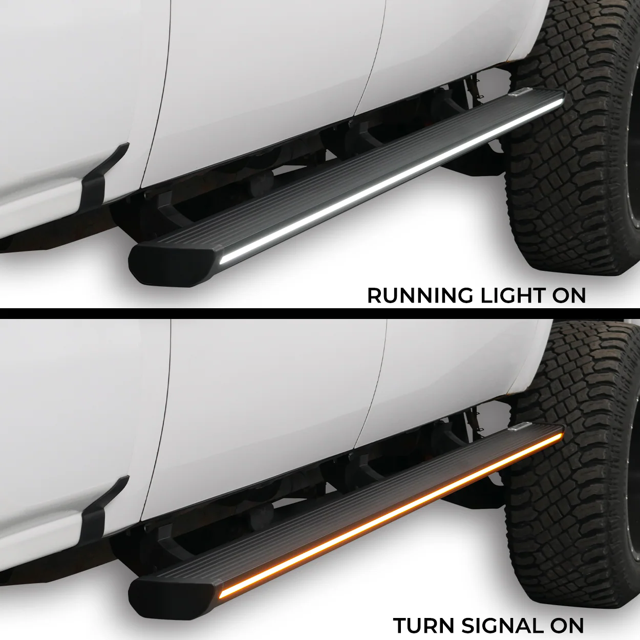 Lumastep M1 Light Up Running Boards | 2007.5-2014 Chevy Silverado & GMC Sierra - J. C. Star Autoworks, Inc.