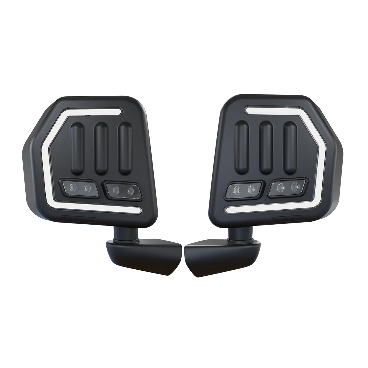 Jeep Wrangler JL/JLU Trail Mirrors (2018-2026) - J. C. Star Autoworks, Inc.