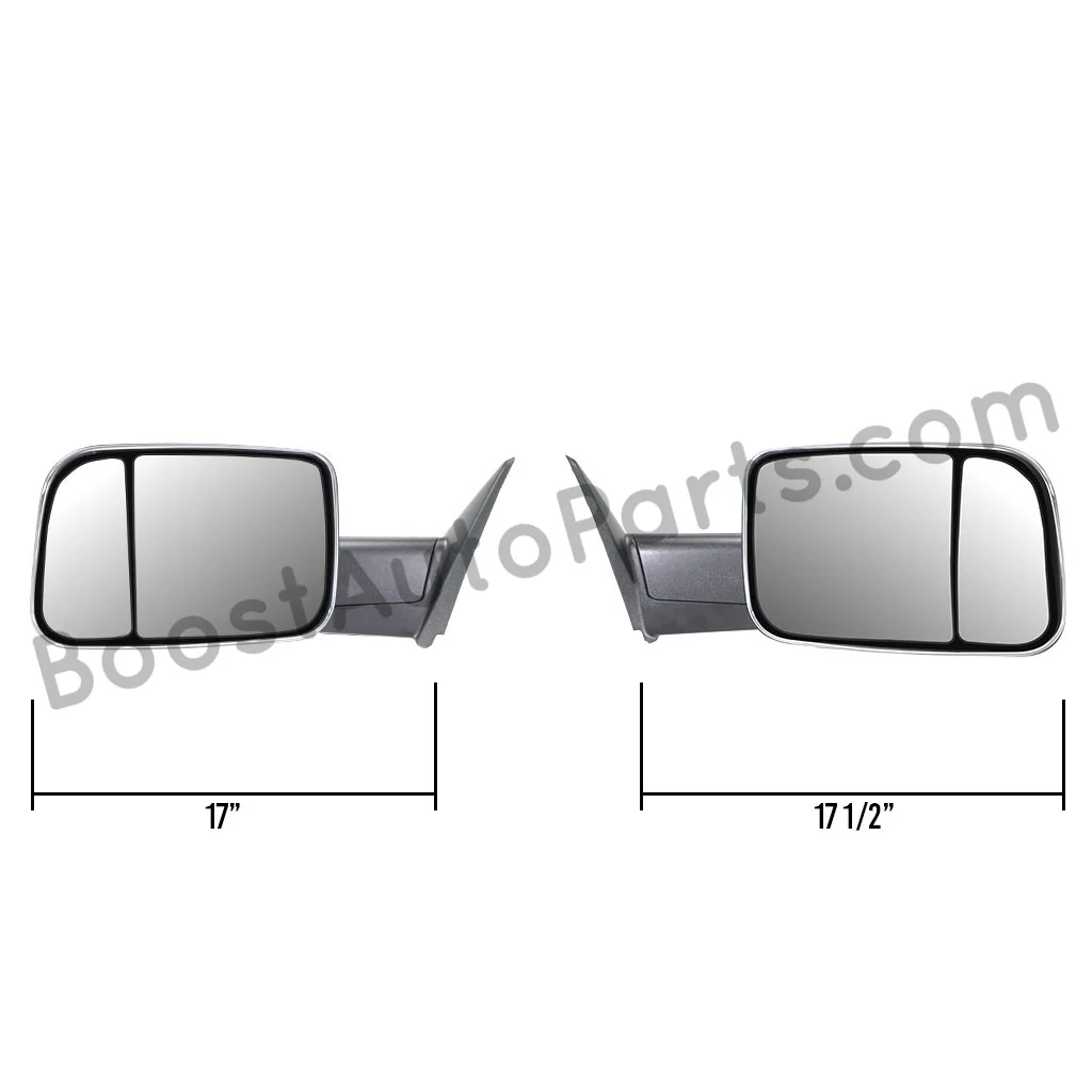 Dodge Ram 2500/3500 Tow Mirrors (2010-2018) - J. C. Star Autoworks, Inc.