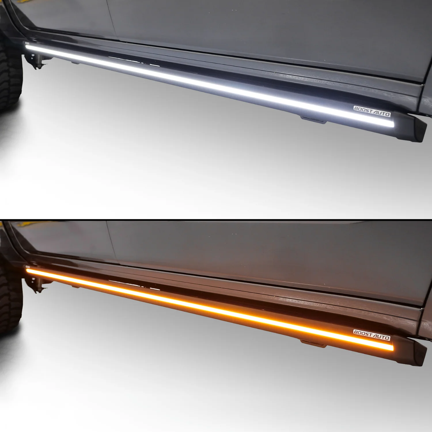Lumastep M2 Powered Light Up Running Boards | 2019-2024 Dodge Ram 1500 - J. C. Star Autoworks, Inc.