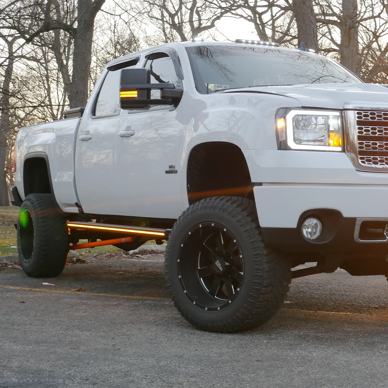 Lumastep M1 Light Up Running Boards | 2007.5-2014 Chevy Silverado & GMC Sierra - J. C. Star Autoworks, Inc.
