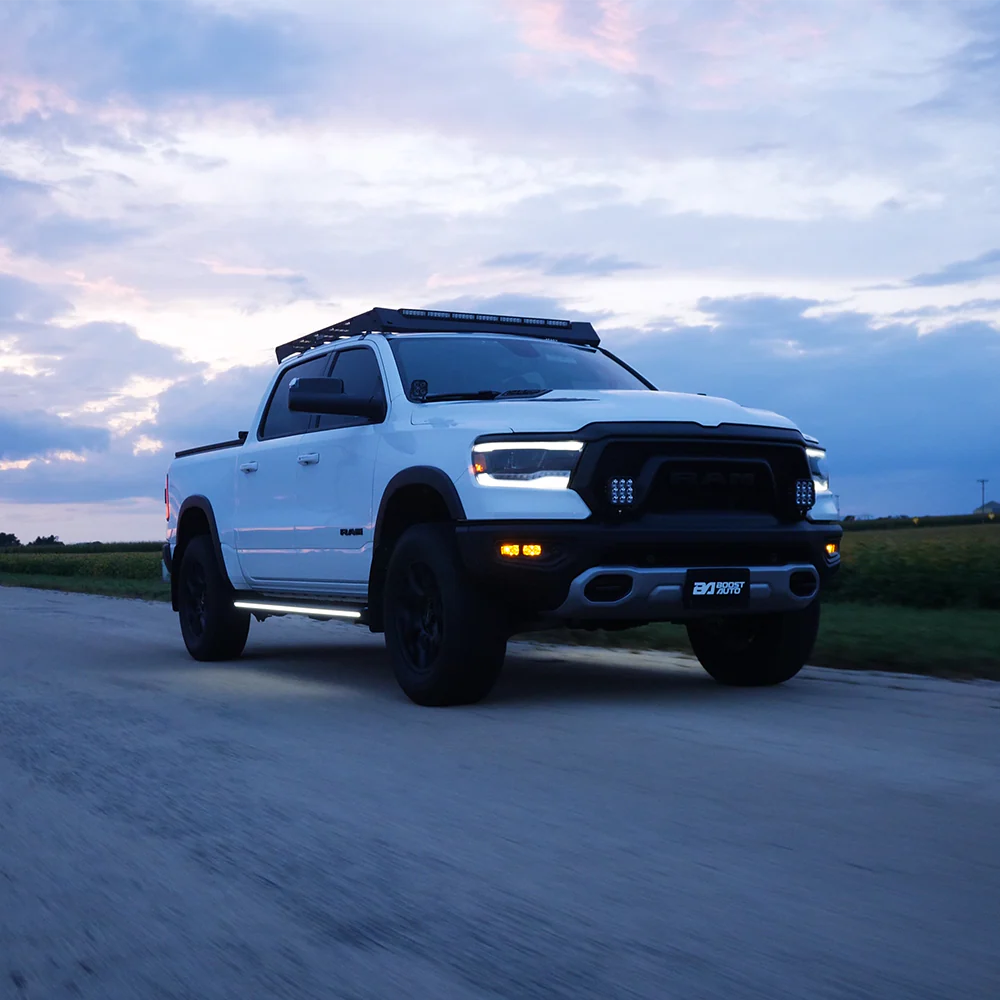 Lumastep M1 Light Up Running Boards | 2019-2024 Dodge Ram 1500 - J. C. Star Autoworks, Inc.